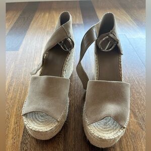 Marc fisher suede wedges size 11